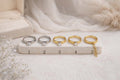 BAGUE ELEGANTE INOX FEMME GRANDEUR 18