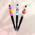 Stylo artisanal a encre noir