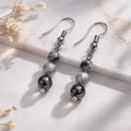 BOUCE D`OREILLE MINERALE HEMATITE F.LILI CREATIONS