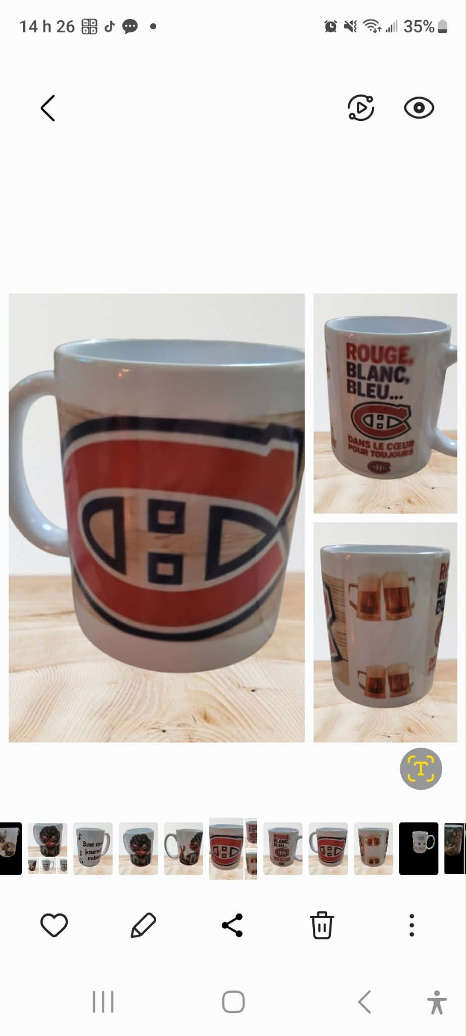 LIQUIDATION TASSE CANADIEN 11 ONZES