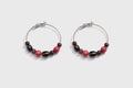 BOUCLE PASSION NOIRE F.LILI CREATIONS