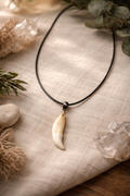 Collier Dent Naturelle – Force & Protection
