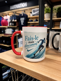Tasse « Fais-le mais doucement » 15 oz – Motivation Sport