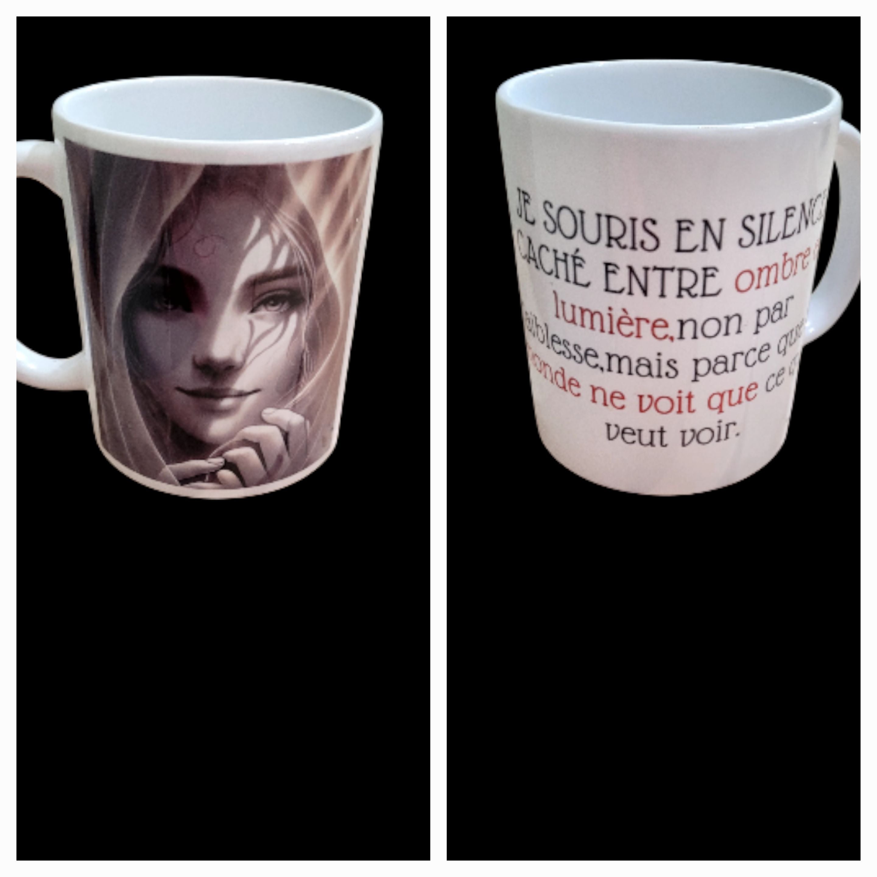 Tasse 11 onzes pensée