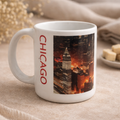 Tasse Chicago – Mug souvenir ville 15 oz