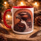 Tasse Aigle Spirituel 15 oz – Mug artistique puissant style tribal