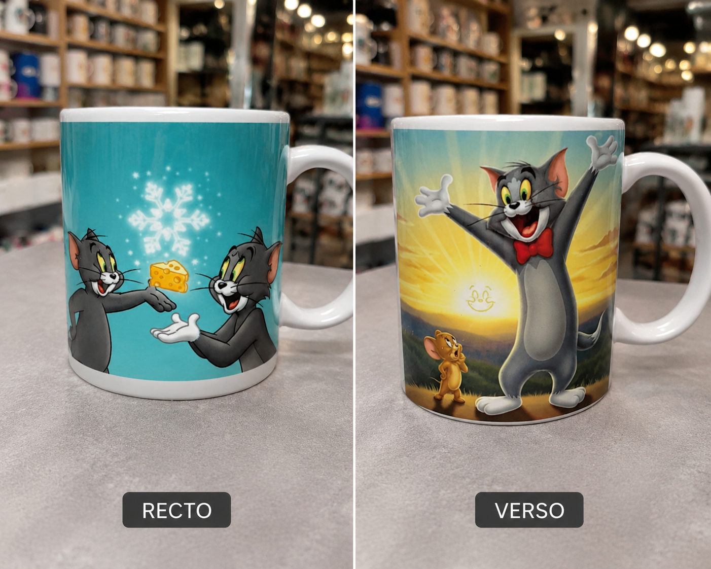 Tasse Tom et Jerry 11 oz – Recto-Verso Coloré