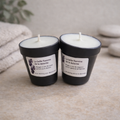 Ensemble de 2 bougies cire de soja 150 g – Parfum Menthe | F.liLi Créations