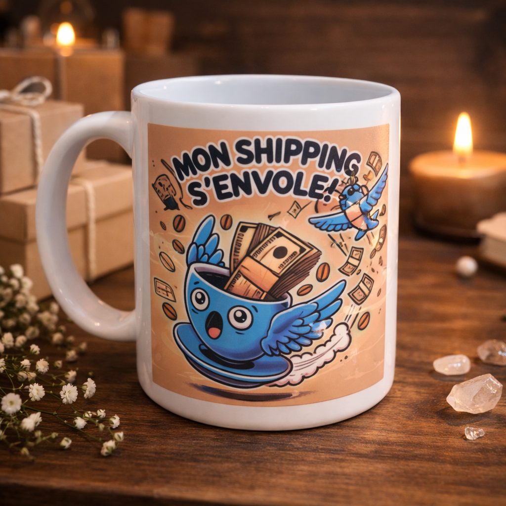Tasse humoristique “Hey Trump” – Mug drôle et provocateur