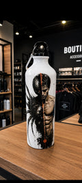 Bouteille sublimée “Dual Instinct” – Guerrier Ombre & Lumière 750 ml