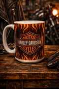 Tasse Biker Flammes – Style Moto Legend