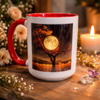 Tasse lune mystique – Arbre sous pleine lune