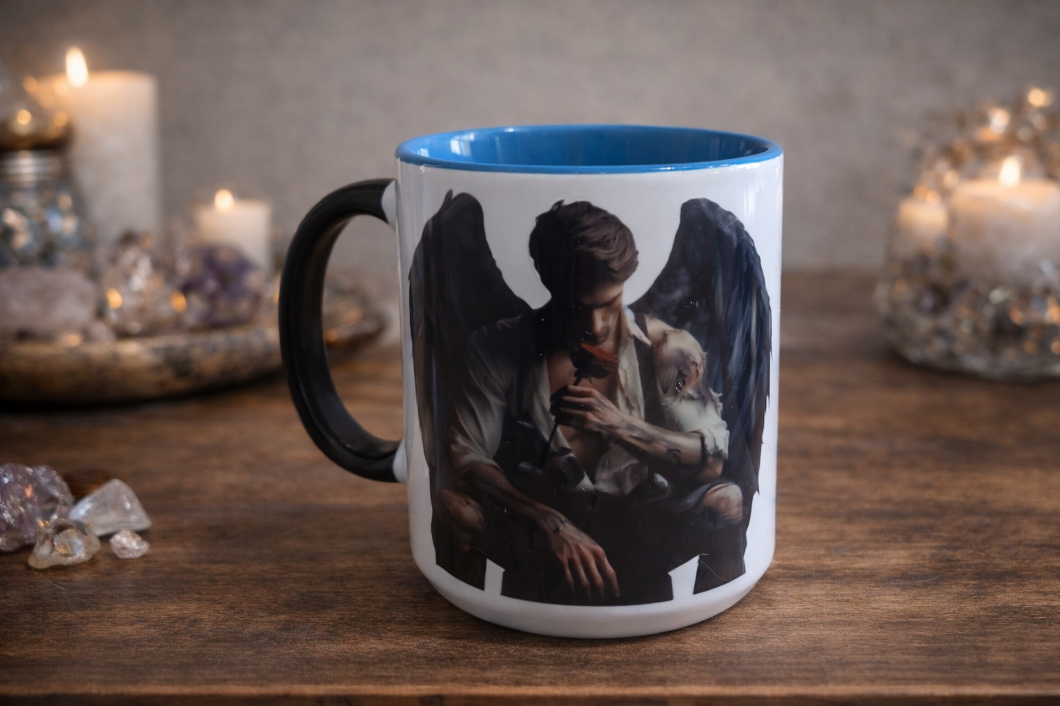 Tasse Oracle Mystique – Gardienne de l’Univers (15 oz)