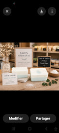 Savon Lait de Chèvre Parfum Musk Blanc