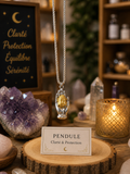 Pendentif Bouddha protecteur en acier inoxydable – Chaîne 58 cm