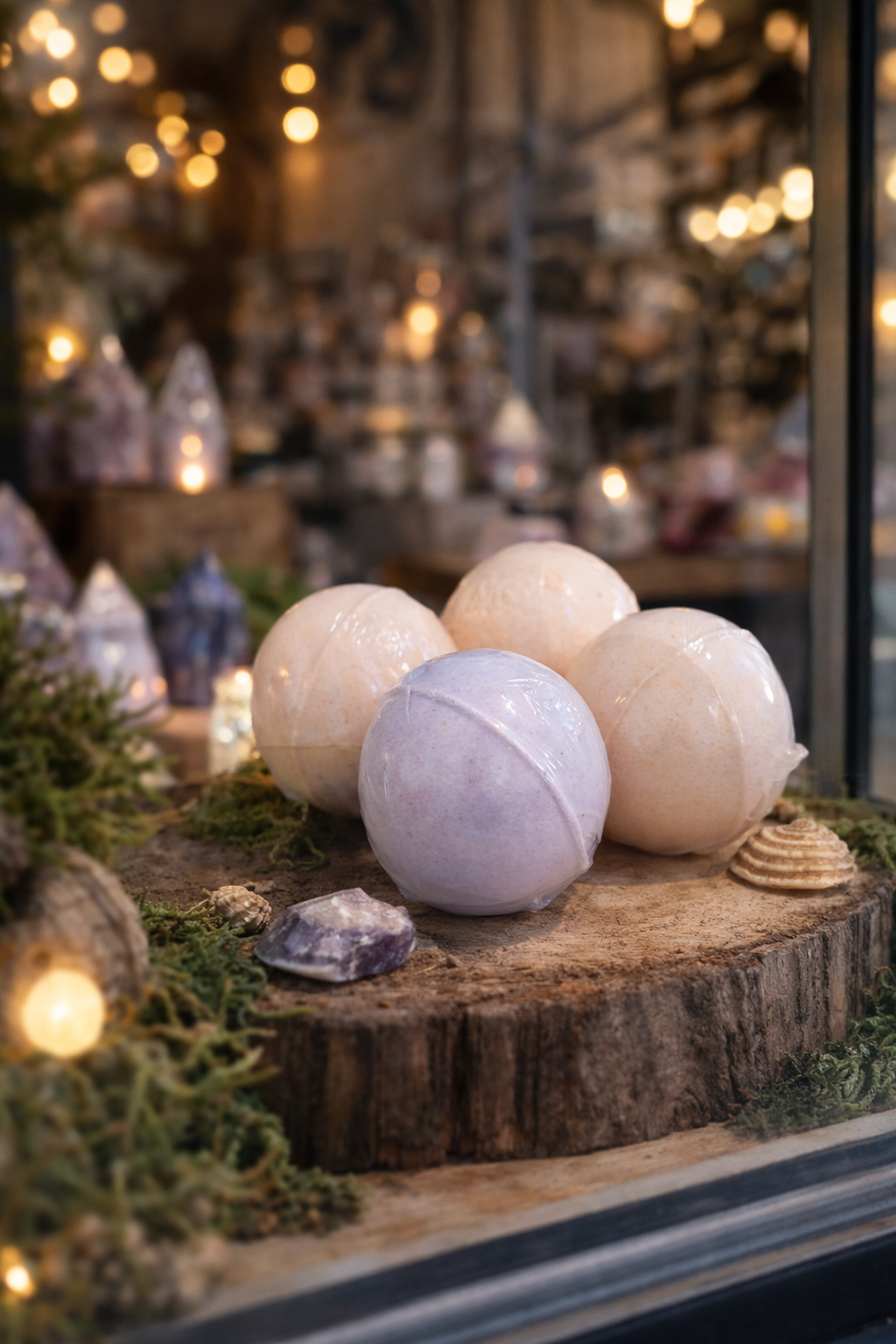 Bombe de Bain Duo Lavande & Agrumes – Format 65 g – F-Lili Créations Québec