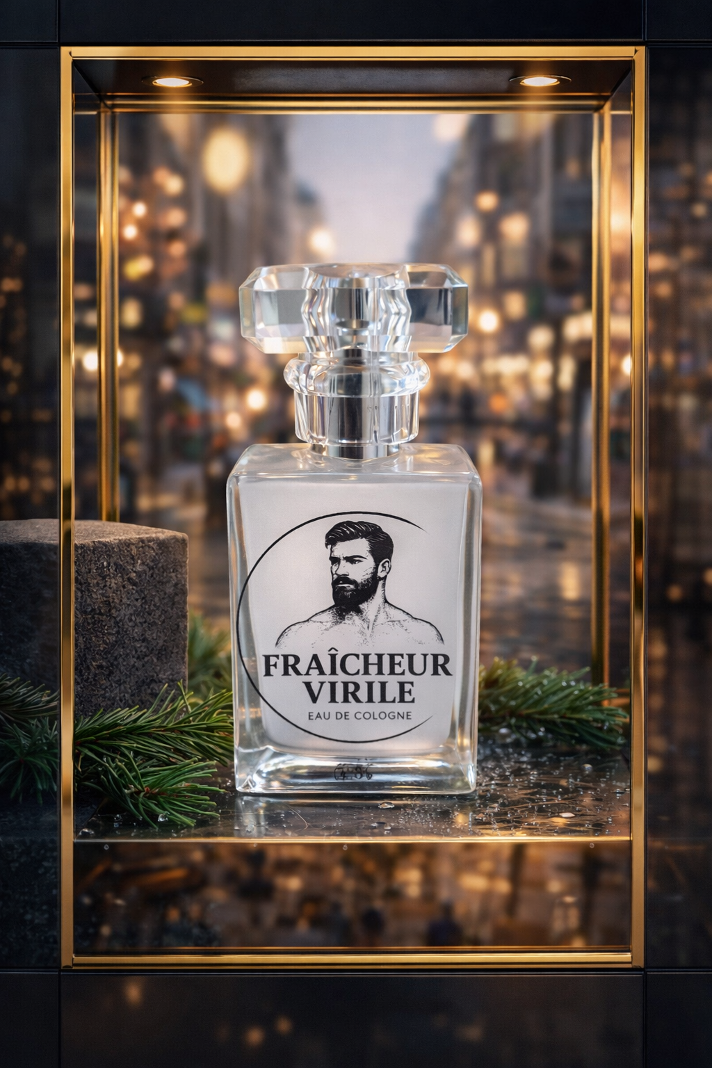 Eau cologne Fraîcheur Virile