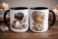Tasse Ange Douceur & Tendresse – Illustration Enfant Angélique (11 oz)