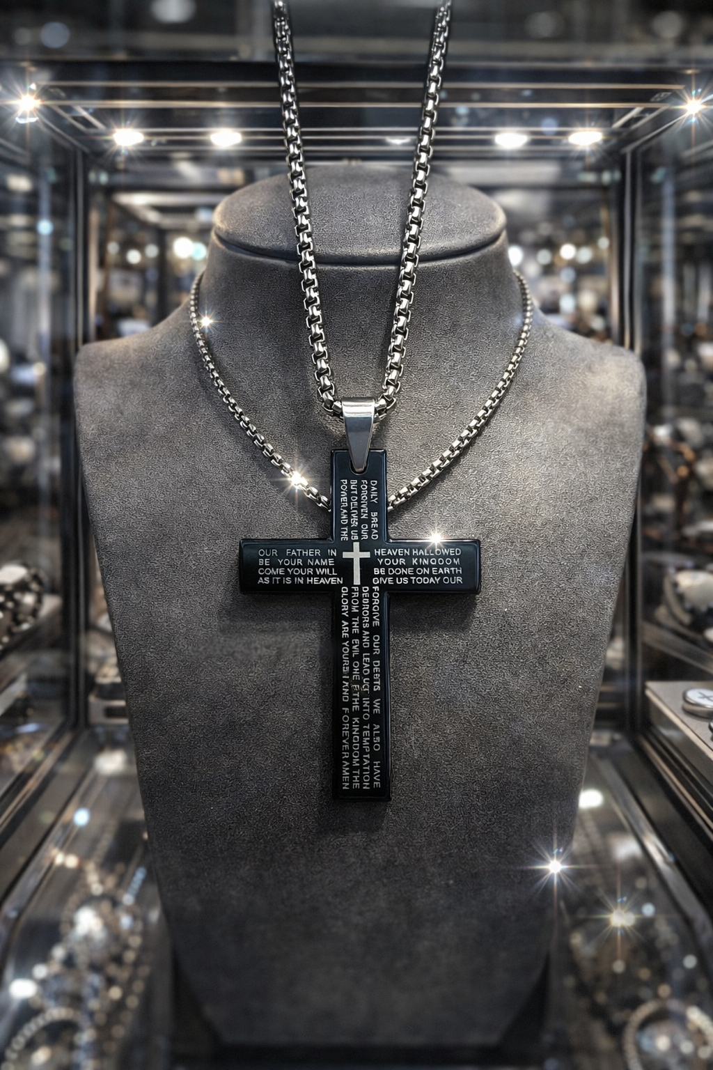 Chaîne Divine Éclat – Acier inoxydable 58 cm