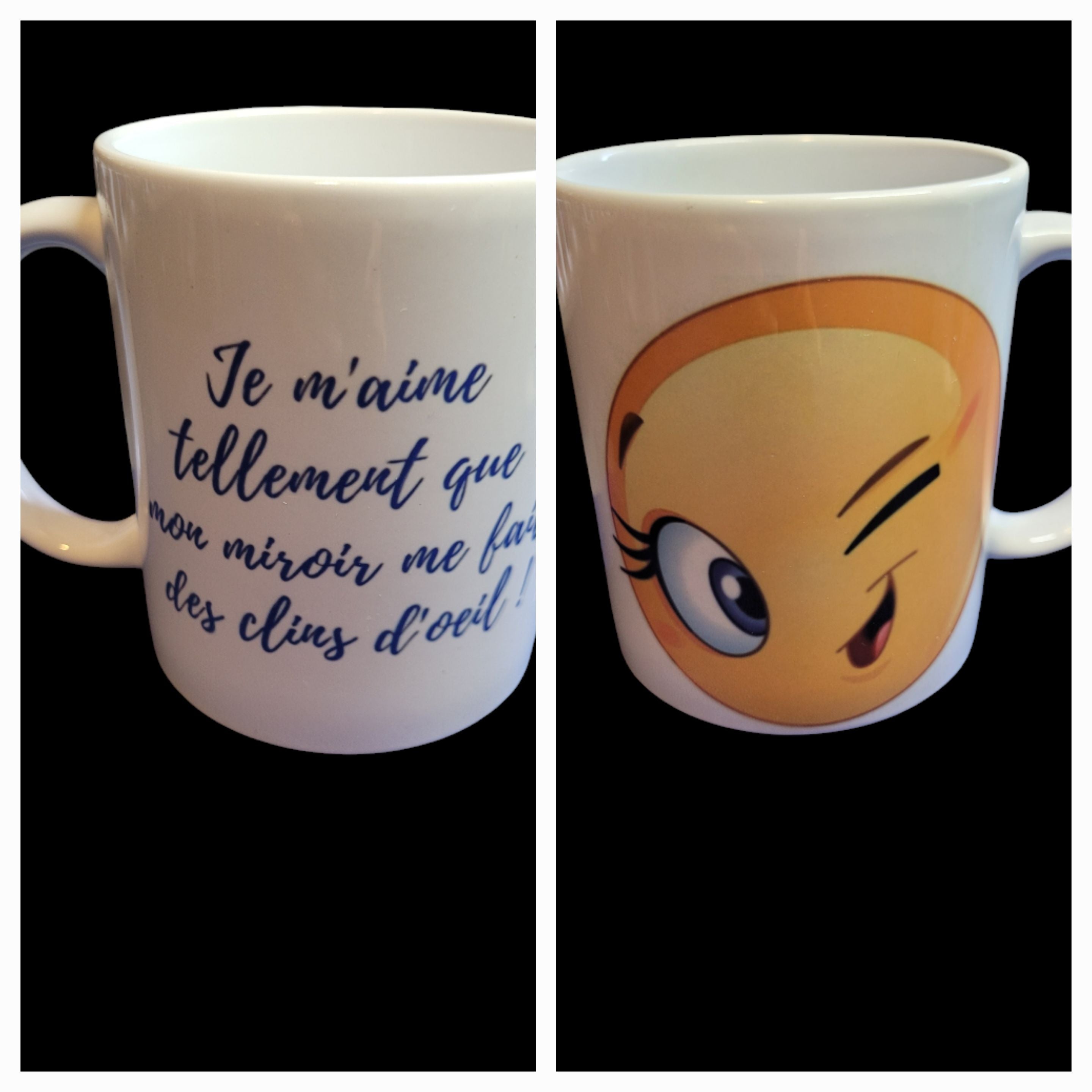 Tasse 11 onzes  Je m'aime