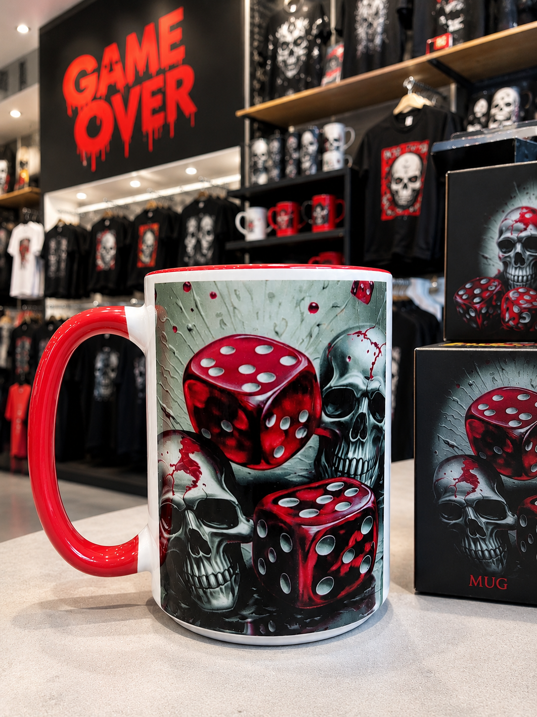 Tasse « Game Over » 15 oz
