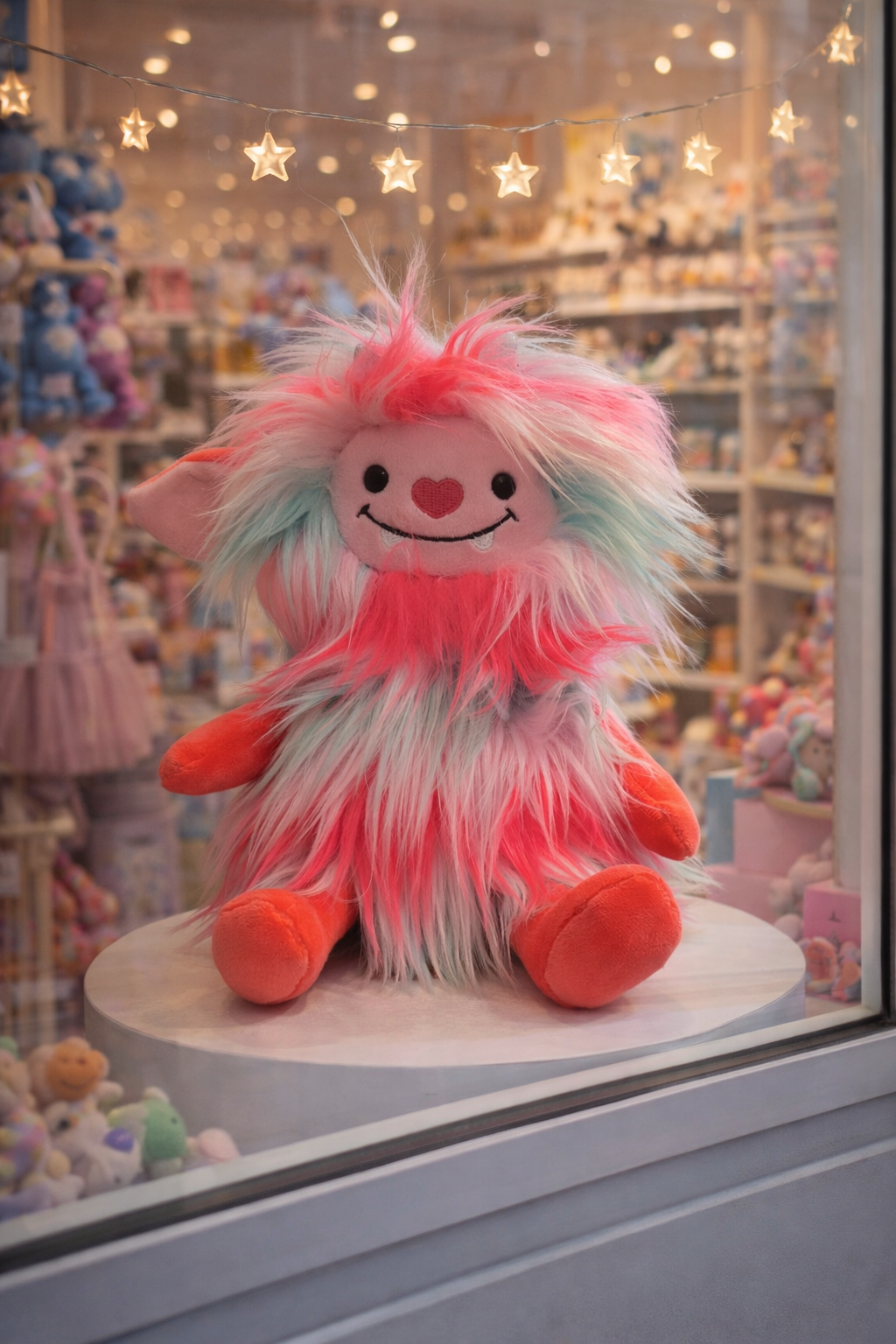 Peluche douce multicolore – Compagnon câlin pour enfants