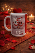 Tasse romantique 11 oz – Tu es tout pour moi | I Love You
