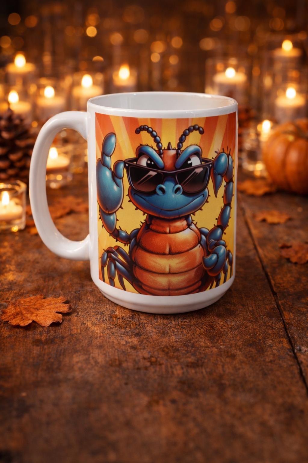 Tasse Horoscope Scorpion – Mug Humoristique Astrologie 15 oz