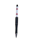 Stylo perlé élégant noir – Stylo à bille décoratif