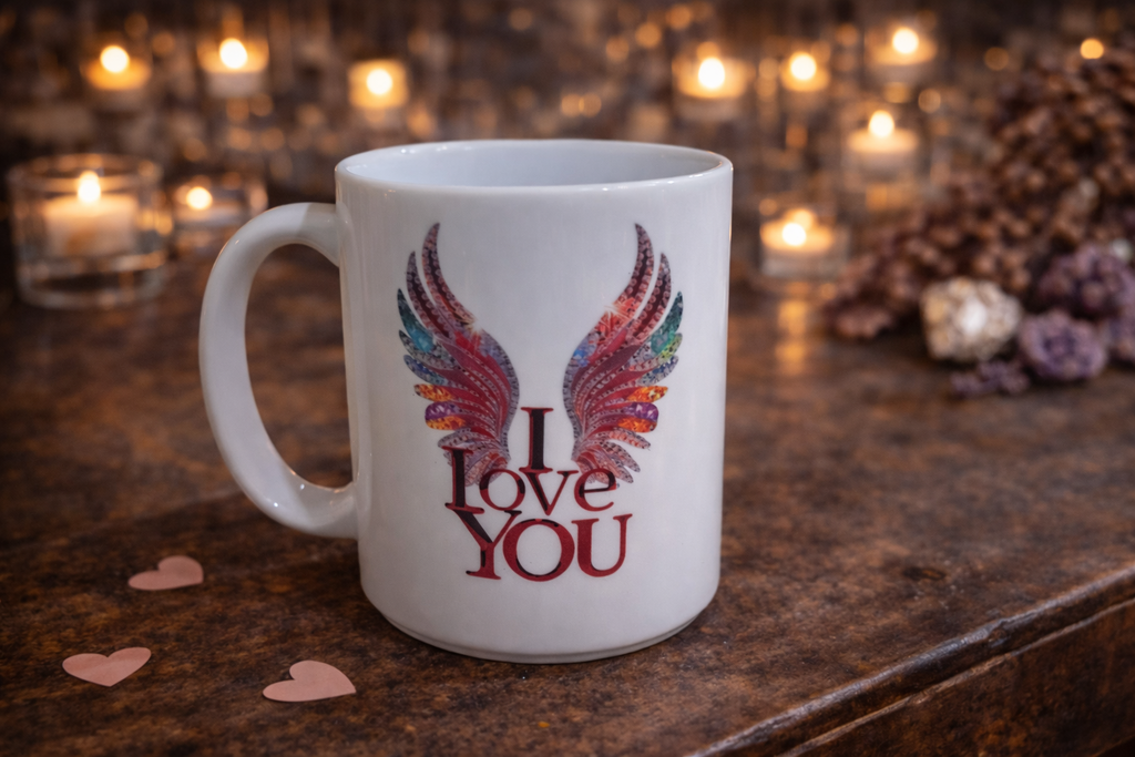 Tasse amour Ailes d’Amour – 11 oz