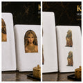 Kit de 2 Serviettes Égyptiennes Sublimées – Collection Luxe Mystique 70x50 cm