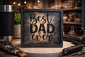 Souvenir décoratif Best Dad Ever – Plaque cadeau pour papa