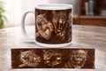 Tasse 30 onces – Félins sauvages rugissants