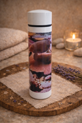 Thermos Zen 500 ml – Bouteille isotherme décor bien-être