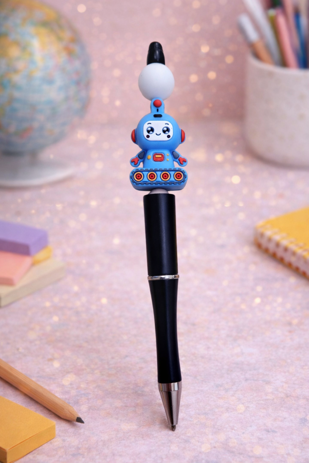 1 Stylo perle fantaisie