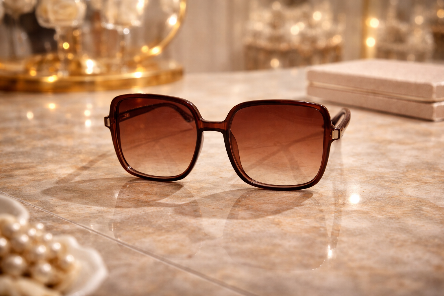 Lunettes Ambre Élégance