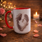 Tasse romantique couple 15 oz – Amour éternel