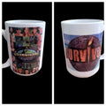 Tasse Survivor All Stars – Mug émission télé culte – 15 oz