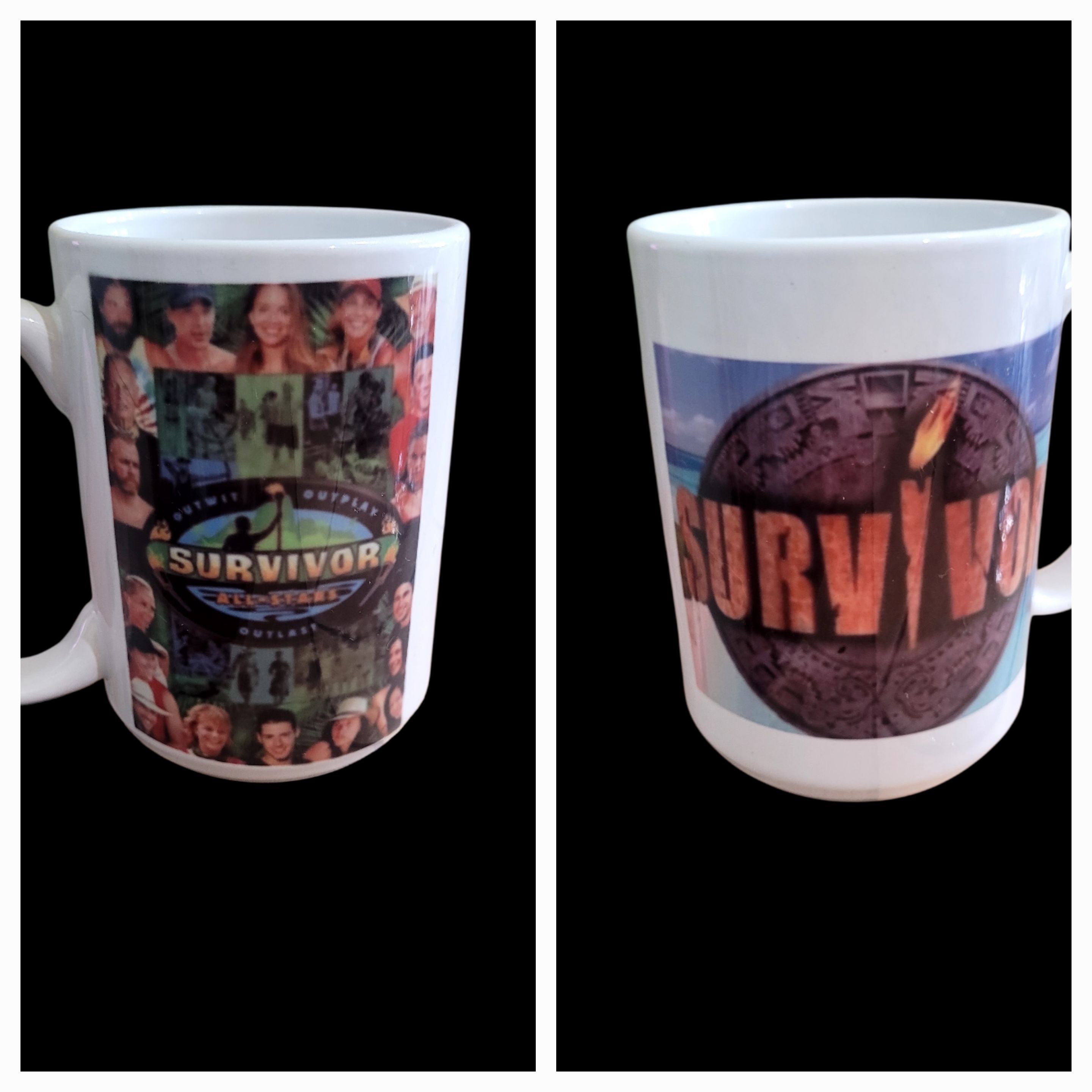 Tasse Survivor All Stars – Mug émission télé culte – 15 oz