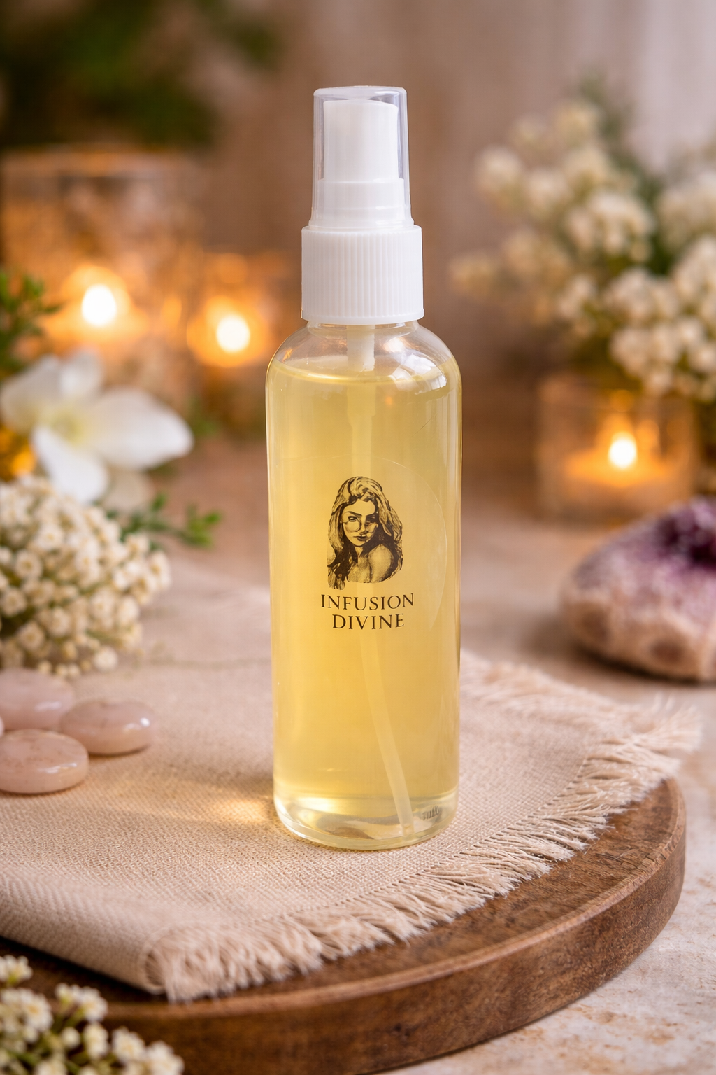 Infusion Divine – Brume corporelle biologique hydratante 125 ml