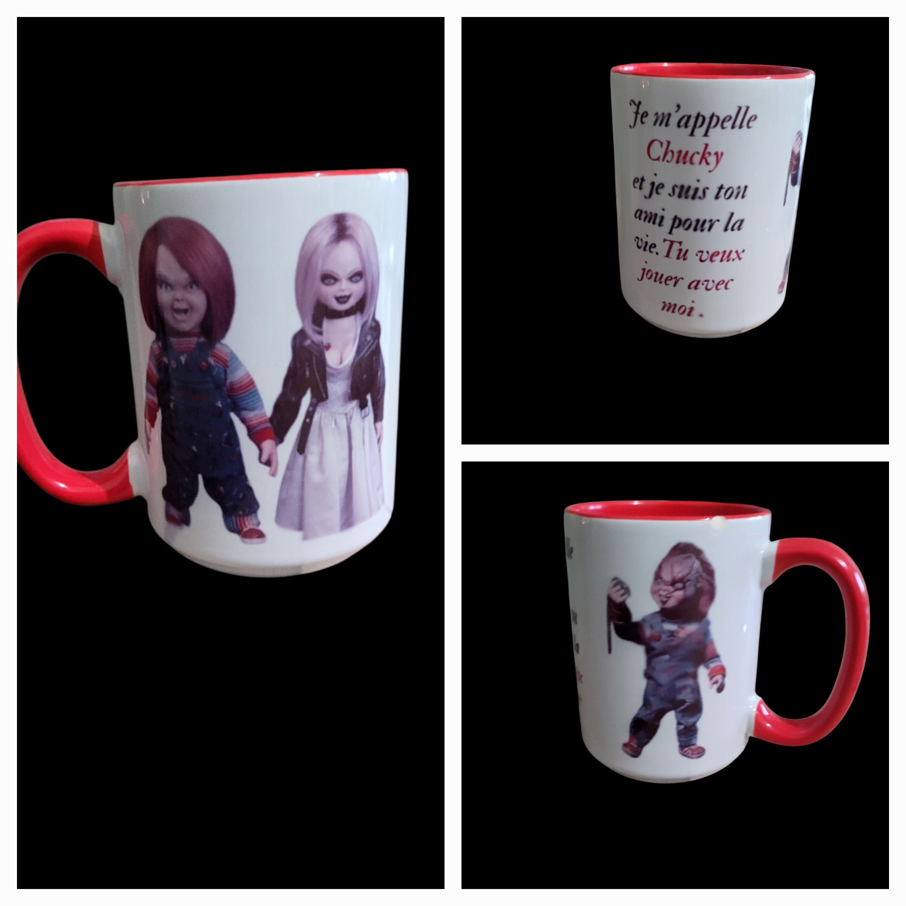 Tasse Chucky 15 oz – Tasse horreur culte Chucky
