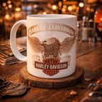 Tasse Harley-Davidson Aigle – Mug moto style biker 30 onzes