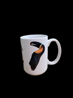 Tasse oiseaux amoureux sur branche – Mug 15 oz romantique
