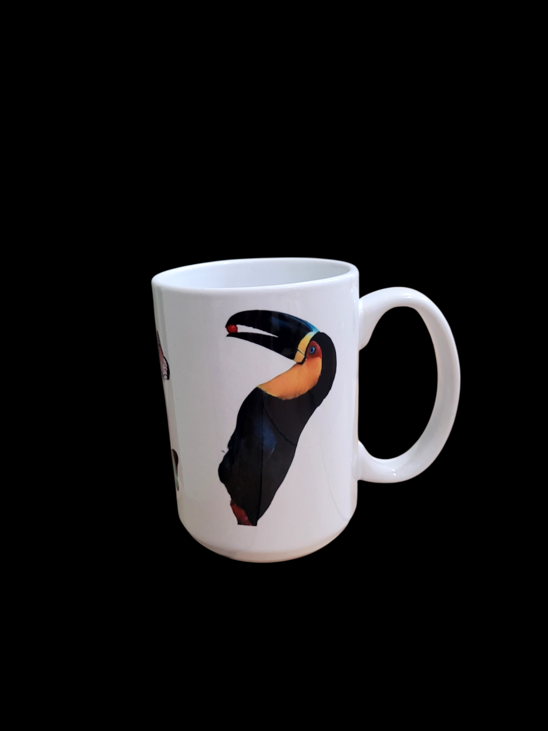 Tasse oiseaux amoureux sur branche – Mug 15 oz romantique