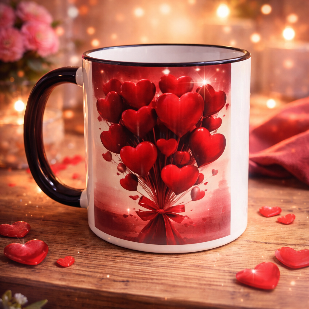 Tasse romantique “Mon cœur l’a choisi” – Mug amour 11 oz