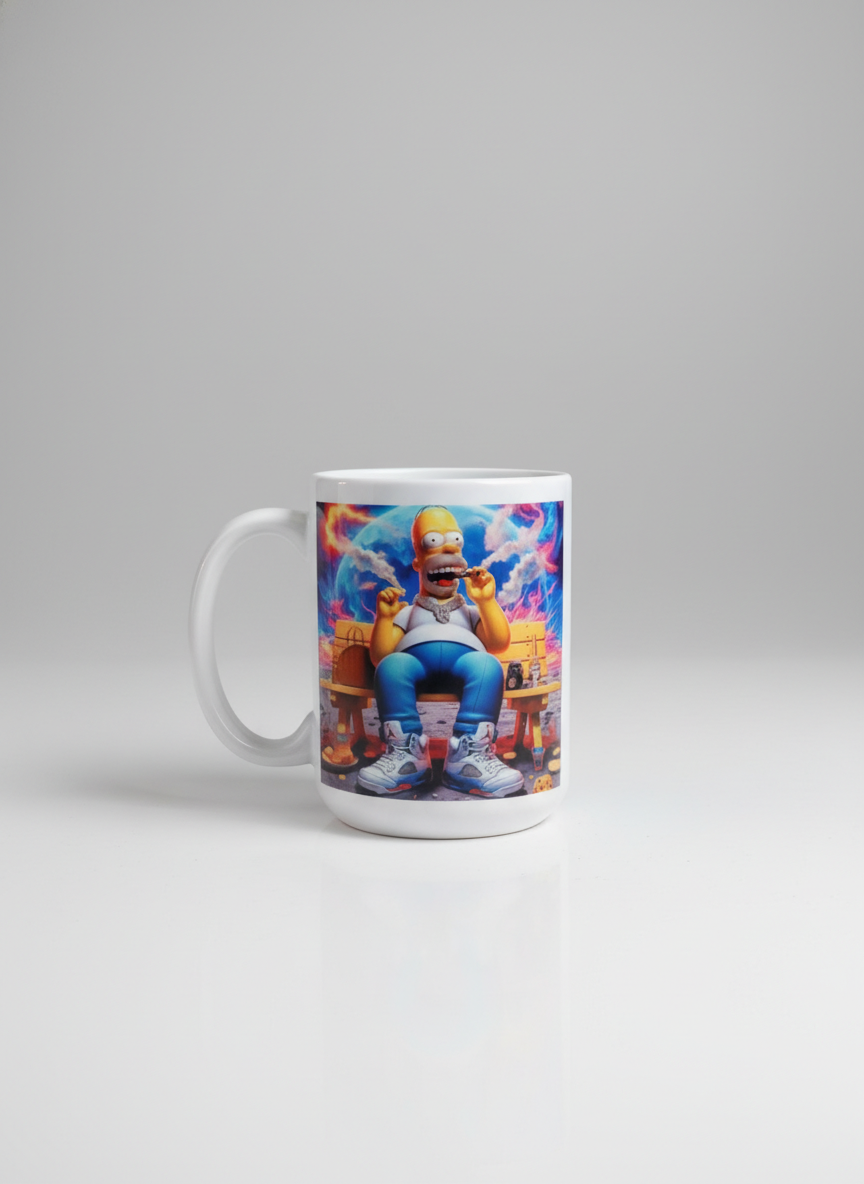 Tasse Bart Simpson 15 onzes Design fun et couleurs éclatantes