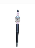 Stylo décoratif – Stylo perlé encre noire
