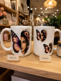 Tasse Papillon Mystique – Femme & Éclosion
