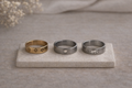Bague animaux en acier inoxydable – grandeur 19