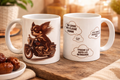 Tasse Chihuahua Biker Humoristique – Moto et Bulles Drôles – 11 onces